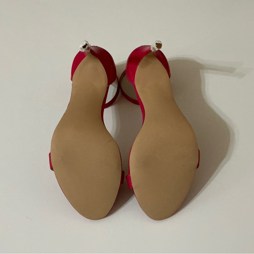 New York & Company Pink/Fuchia Heels Size 8M. - Picture 6 of 7